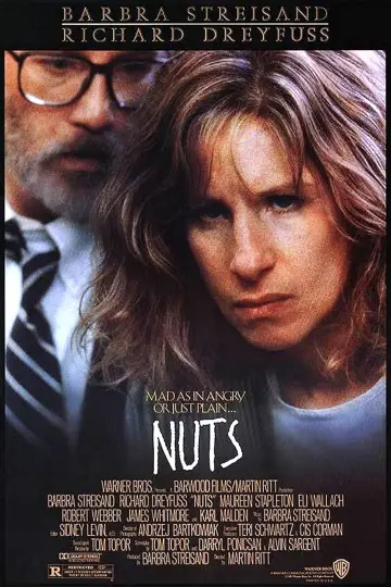 Poster to the movie "Nuts" #1110670