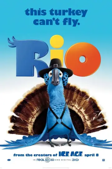 Poster to the movie "Rio" #1198131