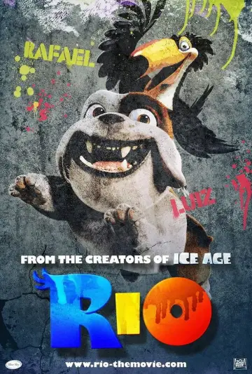 Poster to the movie "Rio" #1198133