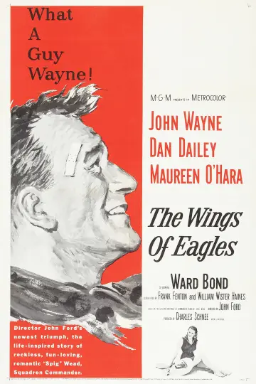 Poster to the movie "The Wings of Eagles" #1624185