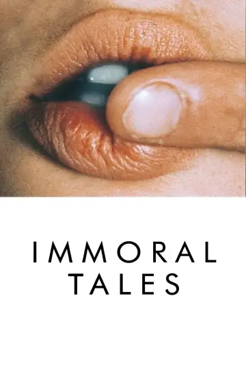 Poster to the movie "Immoral Tales" #858062