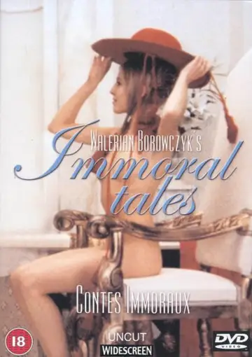 Poster to the movie "Immoral Tales" #858064