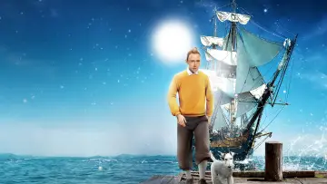 Backdrop to the movie "Tintin and the Mystery of the Golden Fleece" #1108759