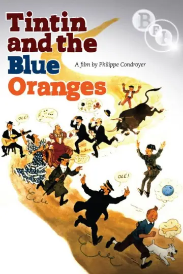 Poster to the movie "Tintin and the Blue Oranges" #1109354