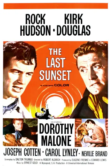 Poster to the movie "The Last Sunset" #1052329