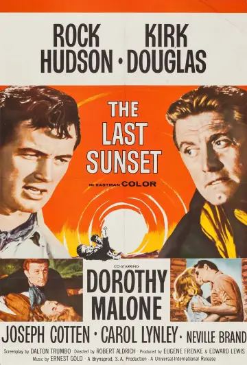 Poster to the movie "The Last Sunset" #1052331