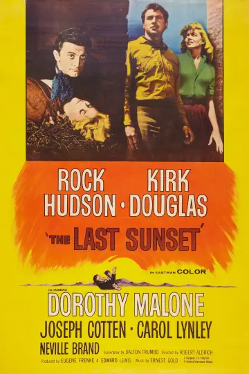 Poster to the movie "The Last Sunset" #1052332