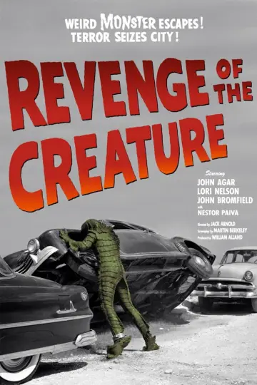 Poster to the movie "Revenge of the Creature" #1025131