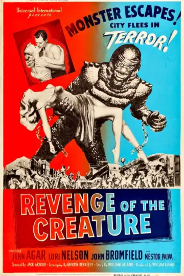 Poster to the movie "Revenge of the Creature" #1025139