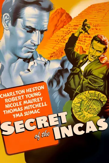 Poster to the movie "Secret of the Incas" #1117382