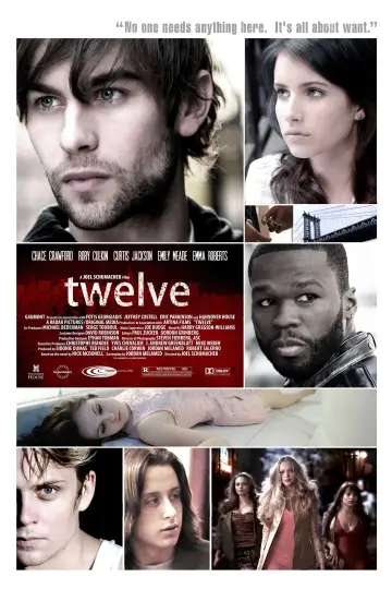 Poster to the movie "Twelve" #1106648
