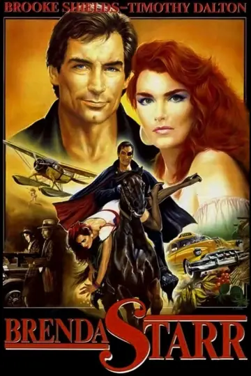 Poster to the movie "Brenda Starr" #743379