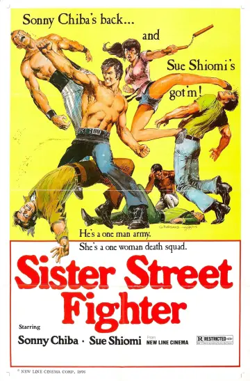 Poster to the movie "Sister Street Fighter" #1622848