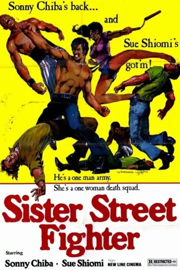 Poster to the movie "Sister Street Fighter" #1622851