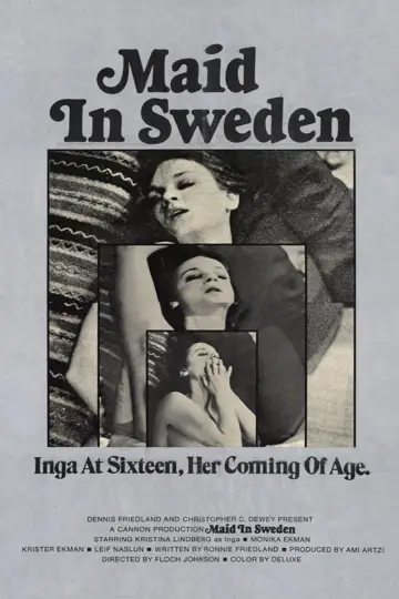 Poster to the movie "Maid in Sweden" #891734