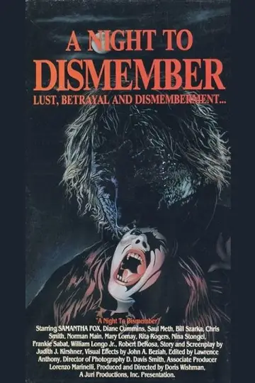 Poster to the movie "A Night to Dismember" #543836