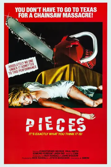 Poster to the movie "Pieces" #1026552