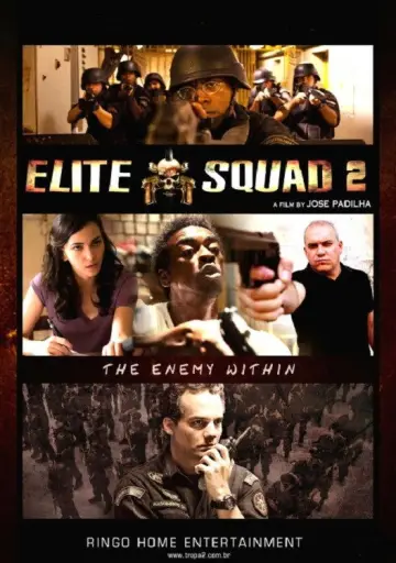 Poster to the movie "Elite Squad: The Enemy Within" #753530