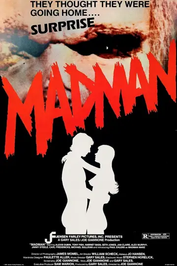 Poster to the movie "Madman" #1059149