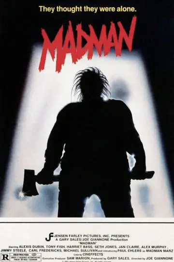 Poster to the movie "Madman" #1059159
