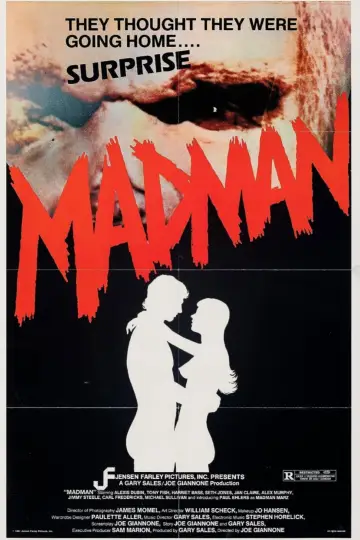 Poster to the movie "Madman" #1059163