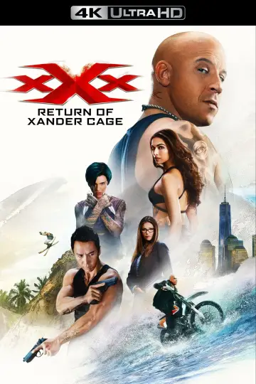 Poster to the movie "xXx: Return of Xander Cage" #661988