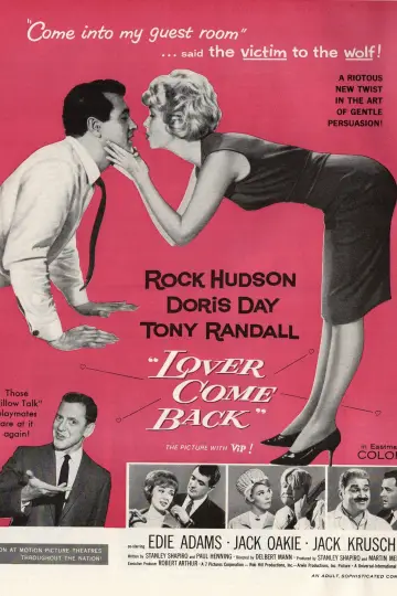 Poster to the movie "Lover Come Back" #1058610