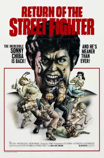 Poster to the movie "Return of the Street Fighter" #1093392