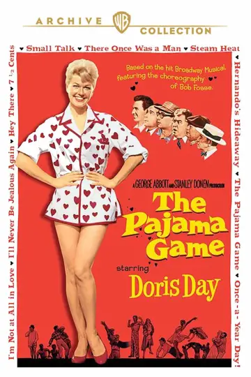 Poster to the movie "The Pajama Game" #1114785