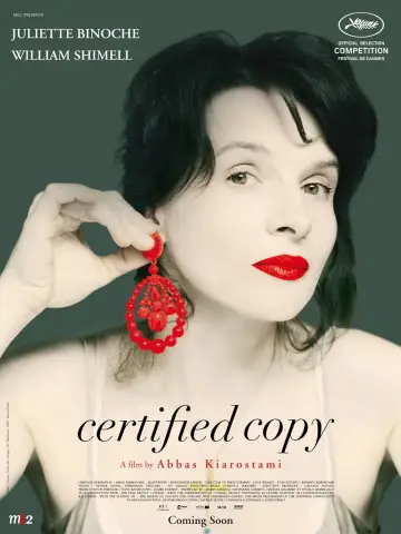 Poster to the movie "Certified Copy" #993095