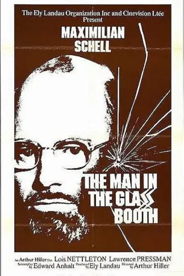 Poster to the movie "The Man in the Glass Booth" #1580195