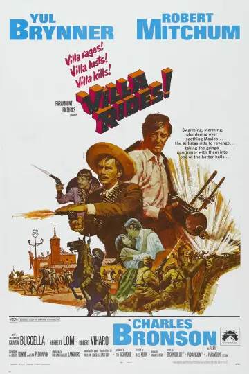 Poster to the movie "Villa Rides" #905211