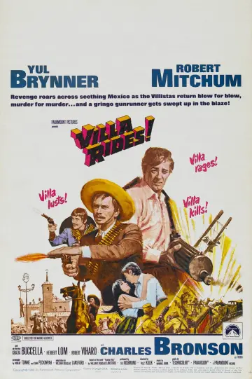 Poster to the movie "Villa Rides" #905215