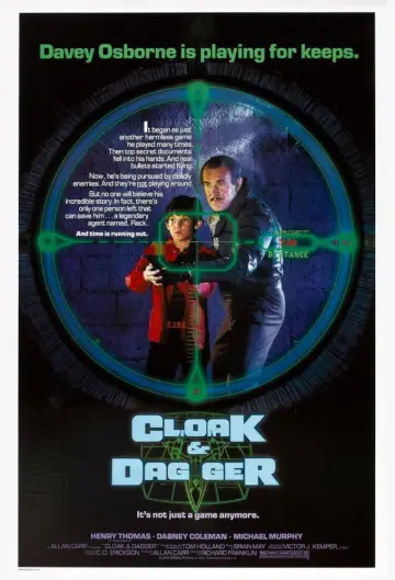 Poster to the movie "Cloak & Dagger" #1080250