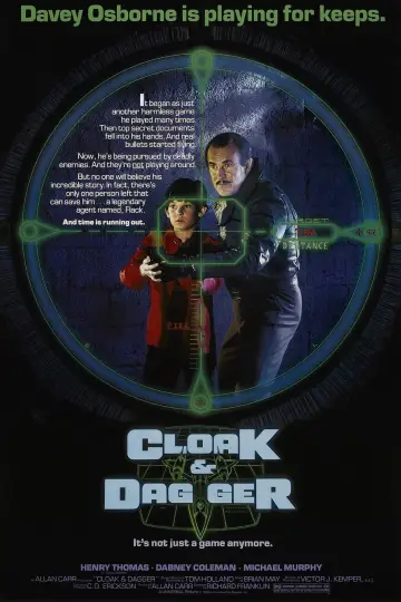Poster to the movie "Cloak & Dagger" #1080251