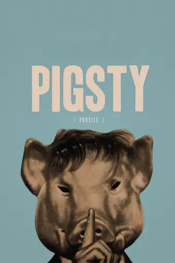 Poster to the movie "Pigsty" #1099905