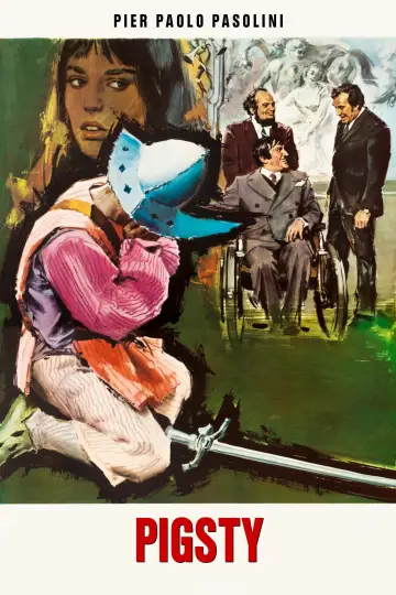 Poster to the movie "Pigsty" #1099907