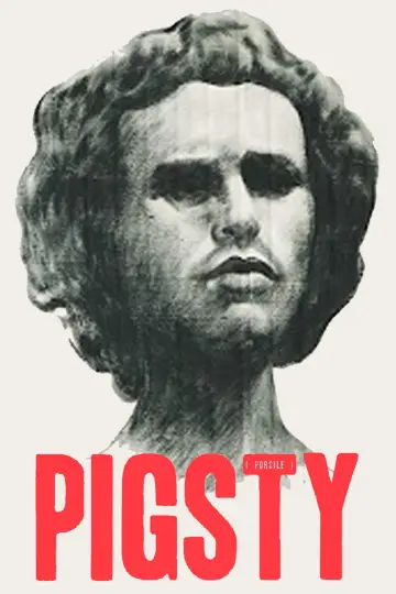 Poster to the movie "Pigsty" #1099910