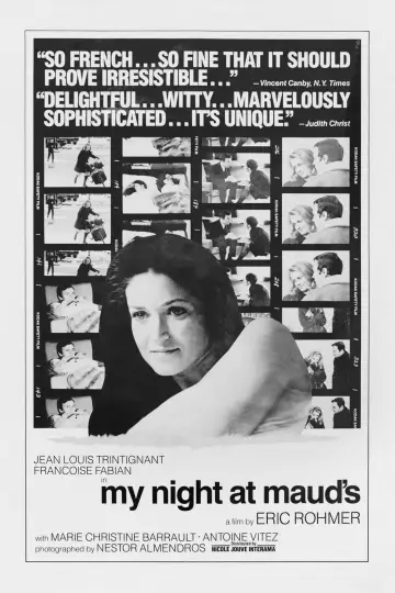 Poster to the movie "My Night at Maud