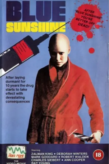 Poster to the movie "Blue Sunshine" #680206