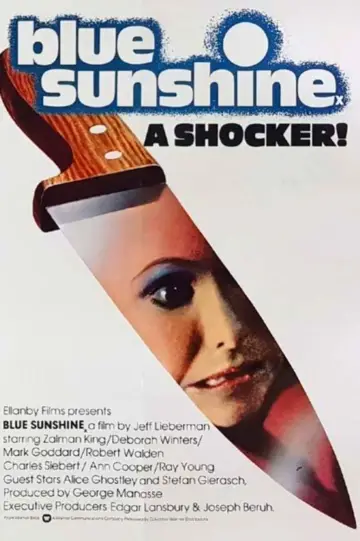 Poster to the movie "Blue Sunshine" #680212