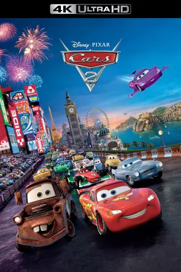 Poster to the movie "Cars 2" #586148