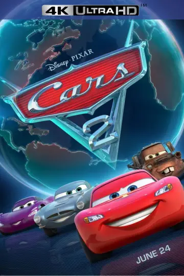 Poster to the movie "Cars 2" #586178
