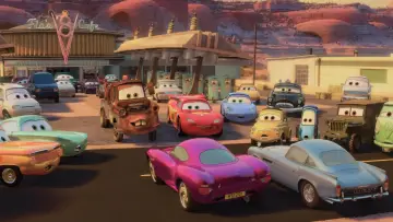 Backdrop to the movie "Cars 2" #960037