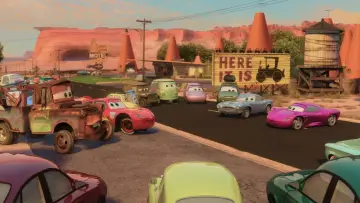Backdrop to the movie "Cars 2" #960043