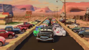 Backdrop to the movie "Cars 2" #960049
