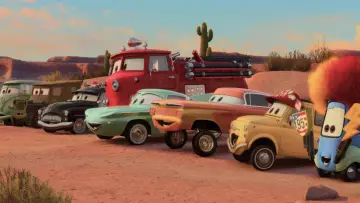 Backdrop to the movie "Cars 2" #960052