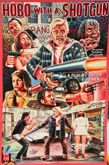 Poster to the movie "Hobo with a Shotgun" #1003071
