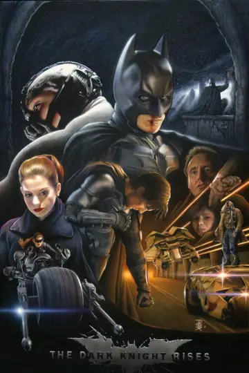 Poster to the movie "The Dark Knight Rises" #830408
