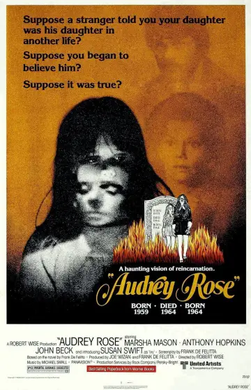 Poster to the movie "Audrey Rose" #1076556